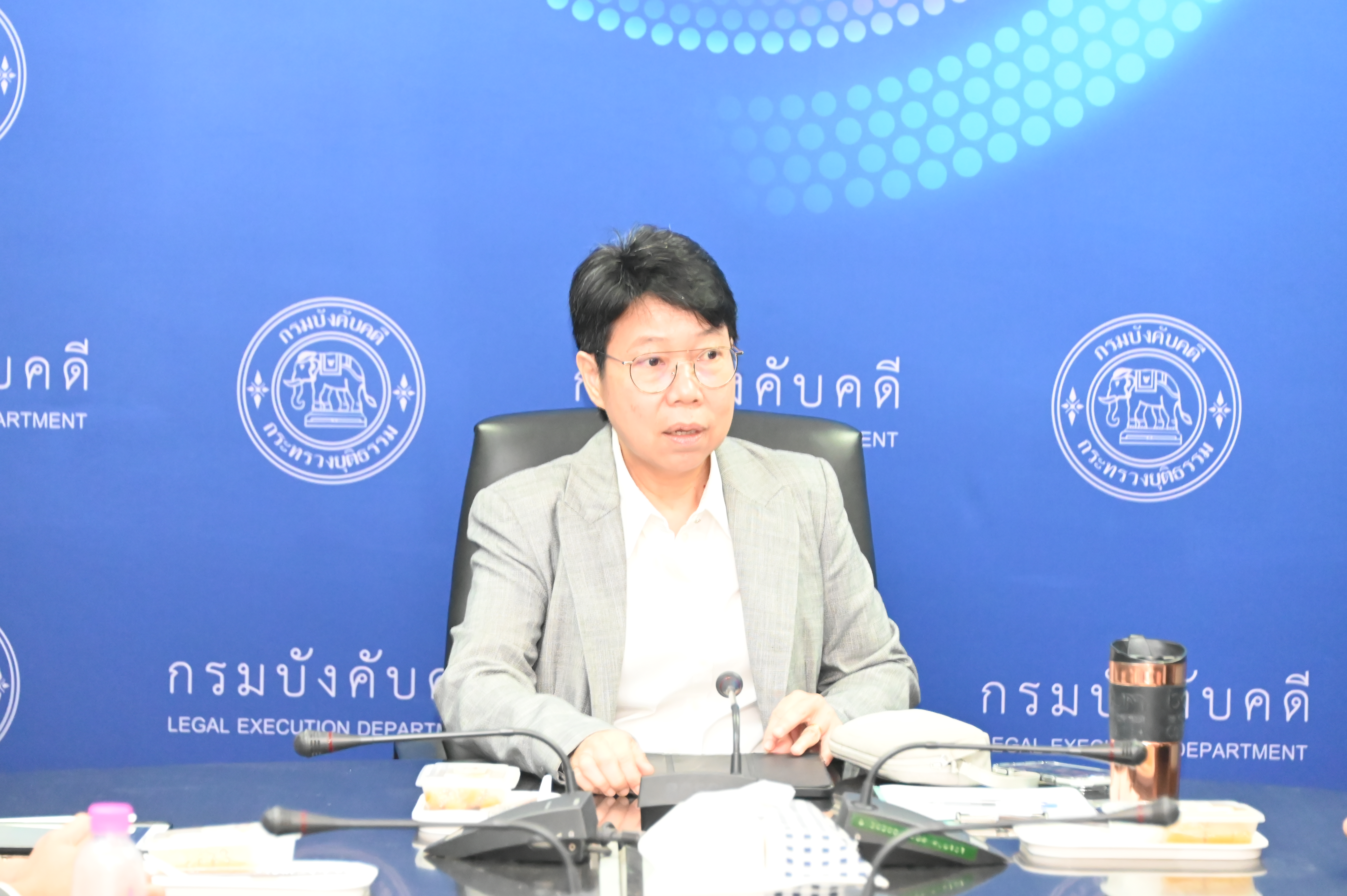 ﻿กรมบังคับคดี จัดประชุมประเมินความเหมาะสม ของบุคคลเพื่อเข้ารับทุนรัฐบาล ประจำปี 2568